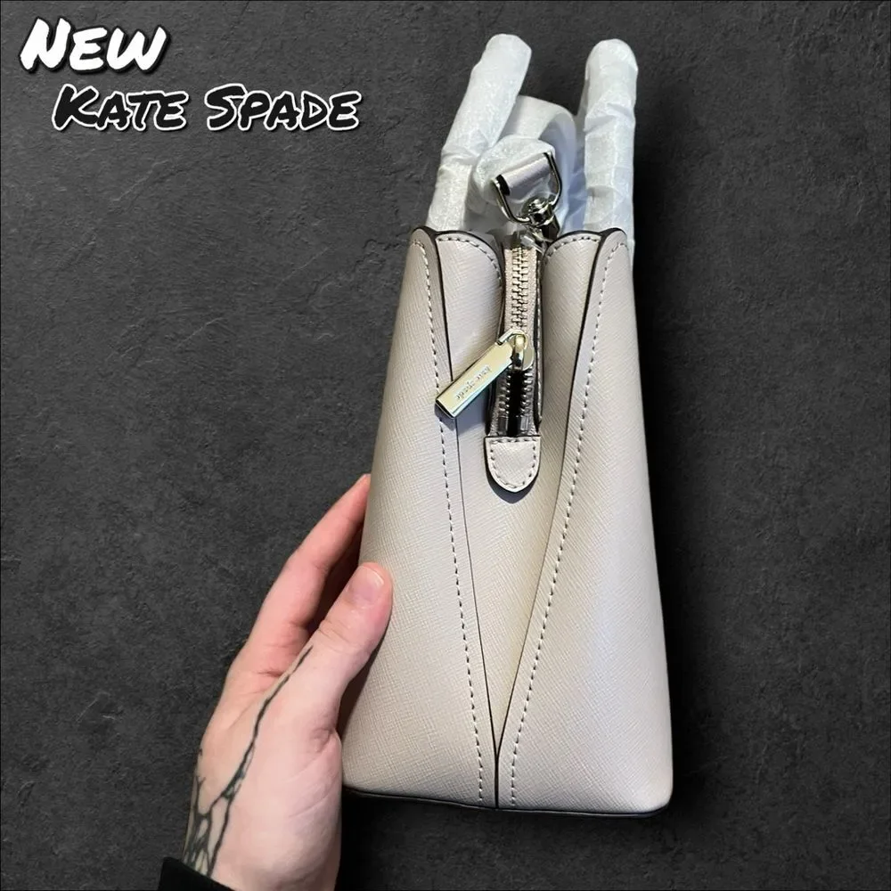 NWOT Kate Spade New York Gray Saffiano Leather Satchel – Style No. K5102